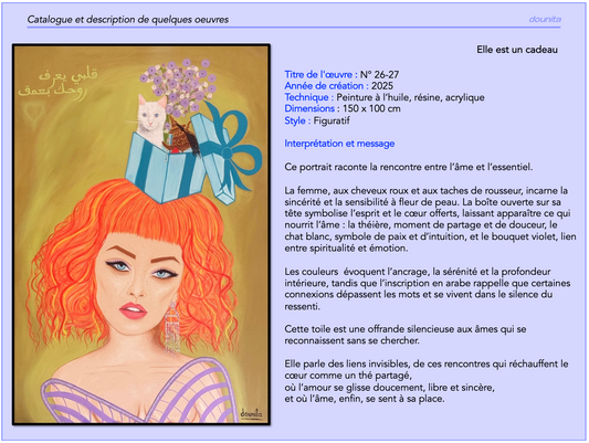 Elle est un cadeau