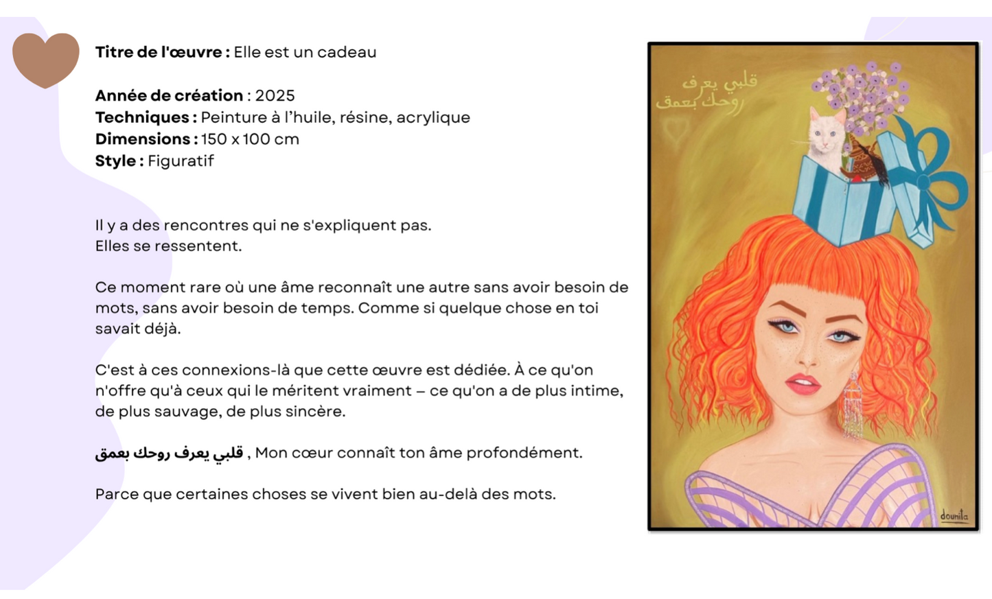 Elle est un cadeau